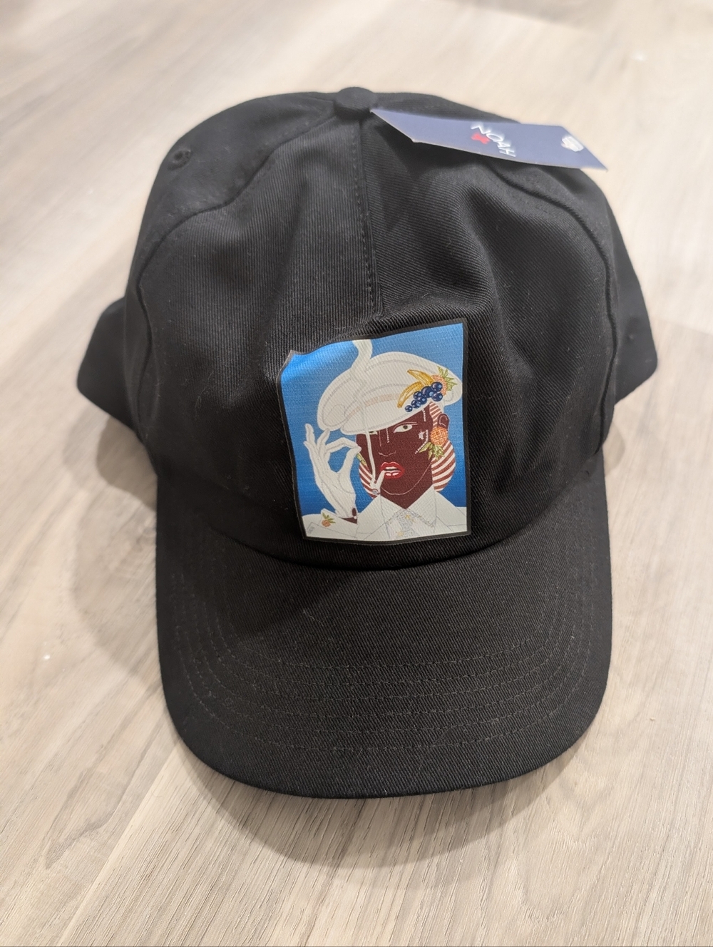 Noah NYC | Antonio Lopez Cotton Twill 5-Panel Cap In Black